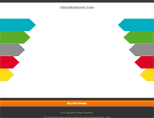 Tablet Screenshot of fabookcebook.com